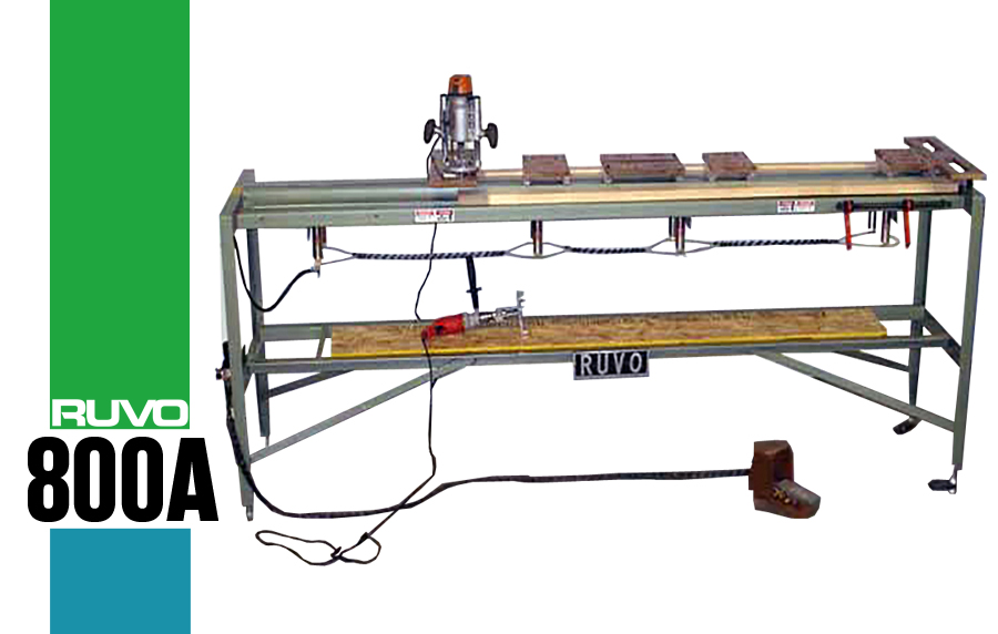 Ruvo 800A Hinge and Strike Jamb Mortising Machine